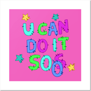 U Can Do It Soos - Mabel's Sweater Collection Posters and Art